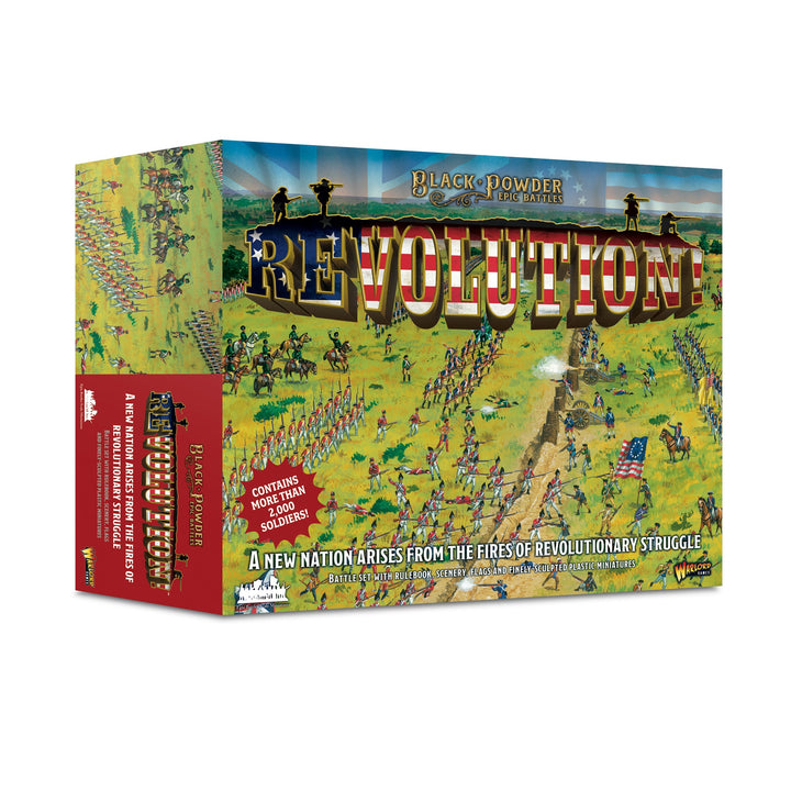 Black Powder Epic Battles: Revolution! with George Washington special figure
