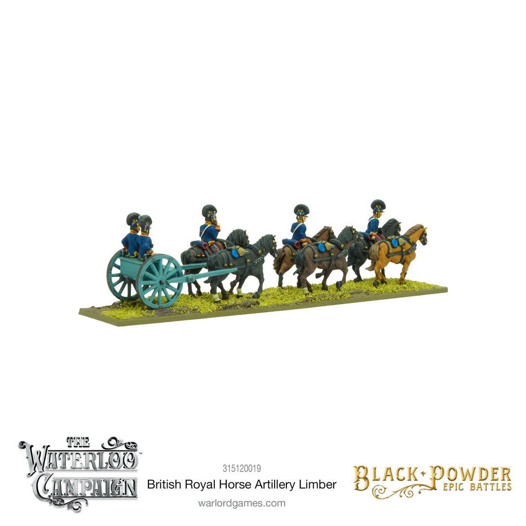 Black Powder Epic Battles: Napoleonic British Royal Horse Artillery Limber