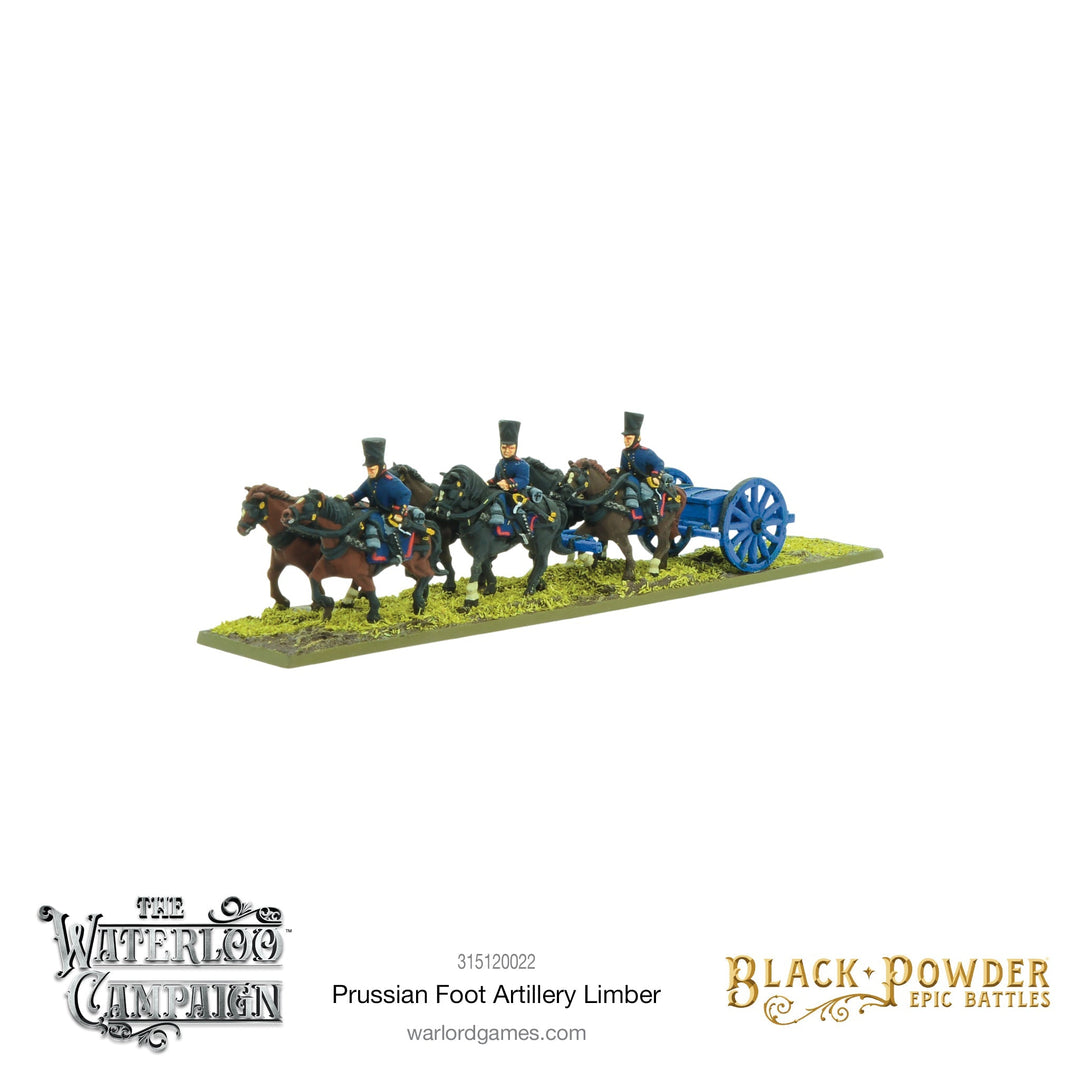 Black Powder Epic Battles: Napoleonic Prussian Foot Artillery Limber