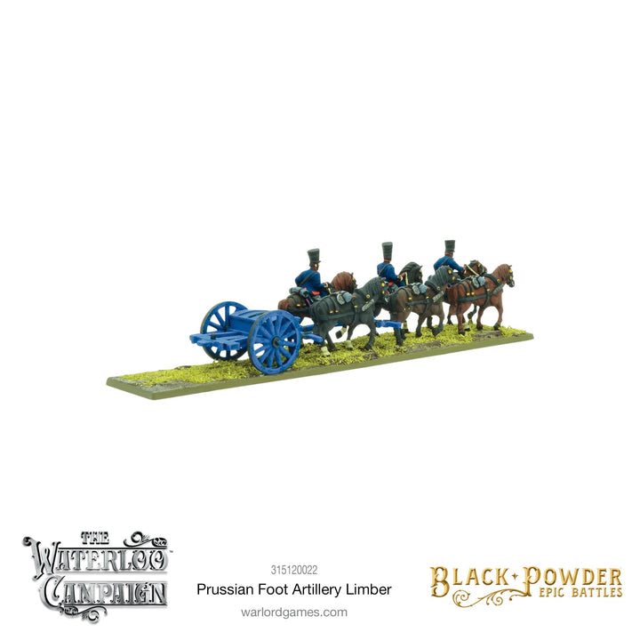 Black Powder Epic Battles: Napoleonic Prussian Foot Artillery Limber