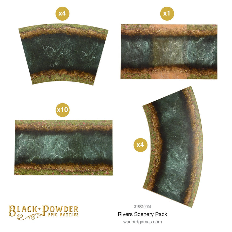 Black Powder Epic Battles - Rivers Scenery Pack