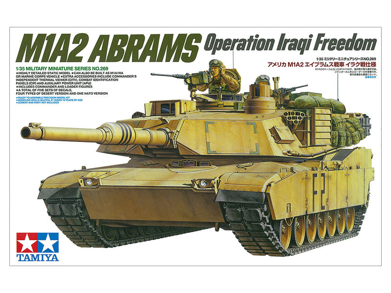 Tamiya 1/35 M1A2 Abrams Operation Iraqi Freedom (35269)