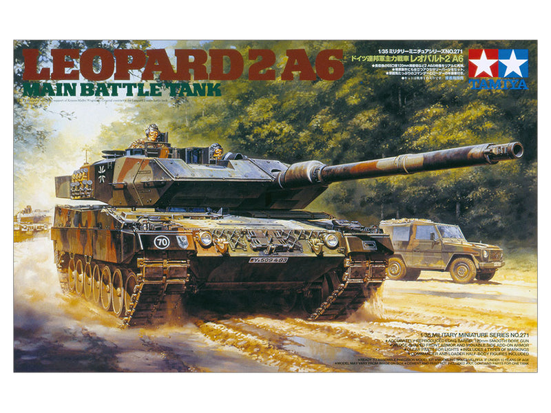 Tamiya 1/35 Leopard 2 A6 Main Battle Tank (35271)