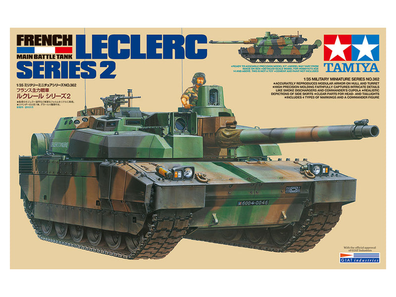 Tamiya 1/35 French Main Battle Tank Leclerc Series 2 (35362)