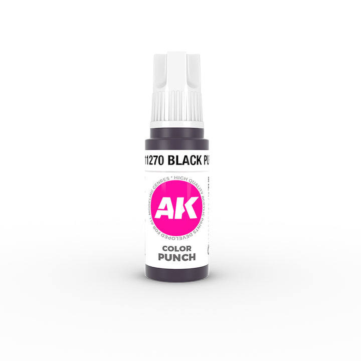3GEN Acrylics: Black Purple – Color Punch (AK Interactive) (AK11270)