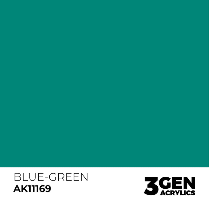 3GEN Acrylics: Blue-green (AK Interactive) (AK11169)