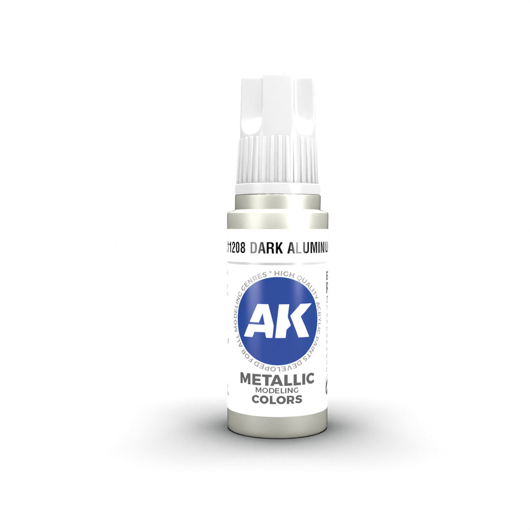 3GEN Acrylics: Dark Aluminium – Metallic (AK Interactive) (AK11208)