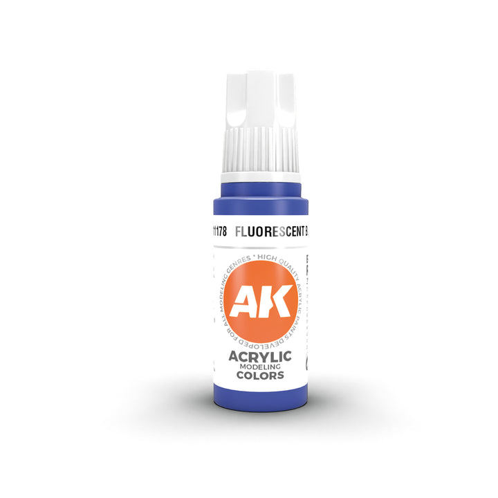 3GEN Acrylics: Fluorescent Blue (AK Interactive) (AK11178)
