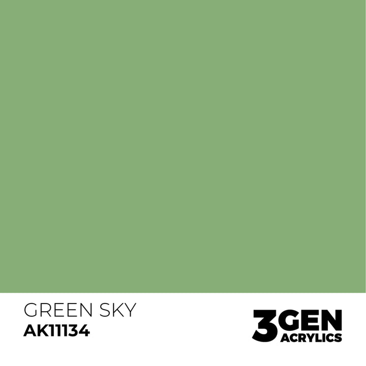 3GEN Acrylics: Green Sky (AK Interactive) (AK11134)