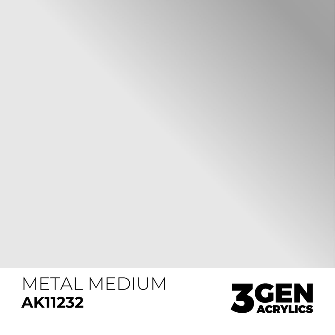 3GEN Acrylics: Metal Medium – Auxiliary (AK Interactive) (AK11232)