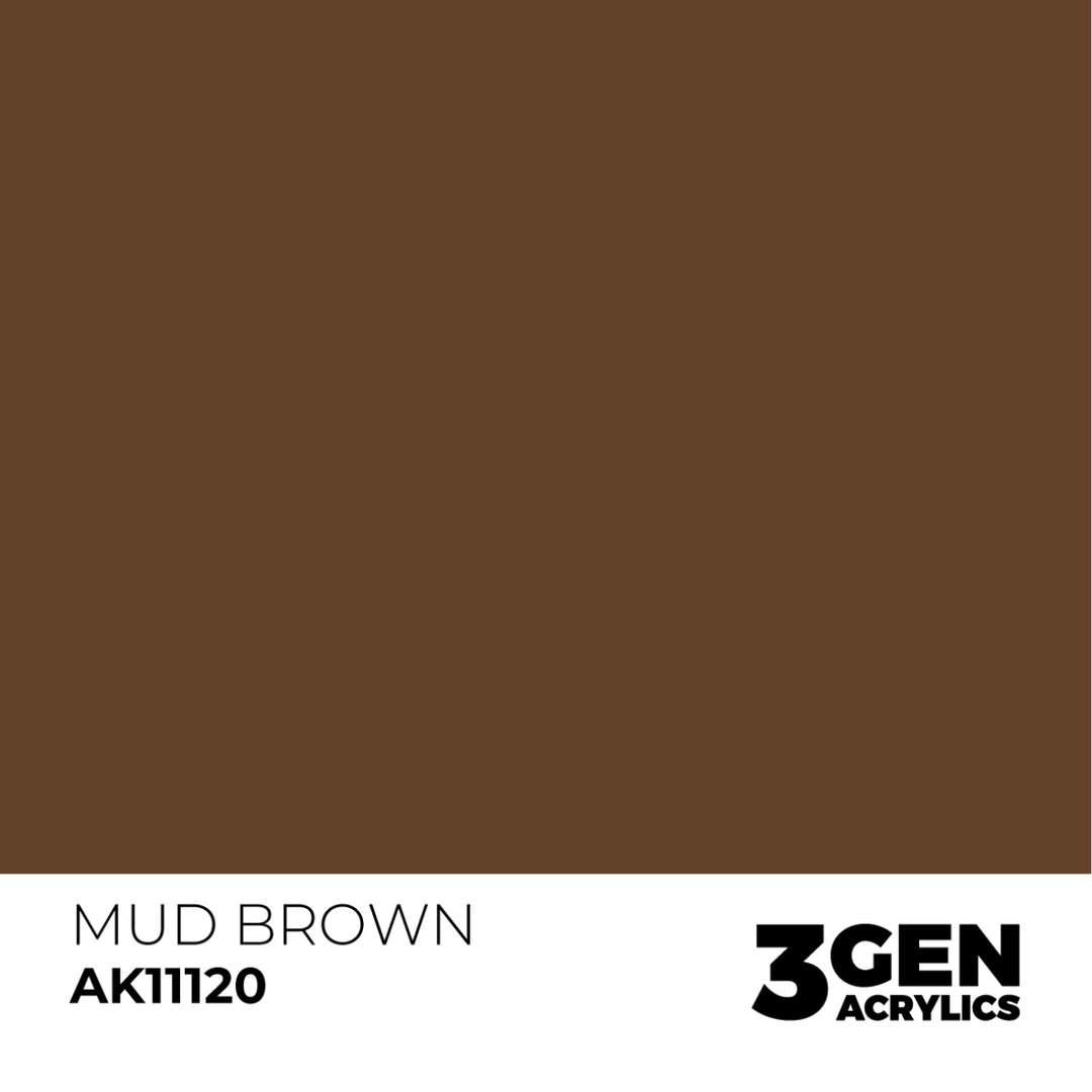 3GEN Acrylics: Mud Brown (AK Interactive) (AK11120)