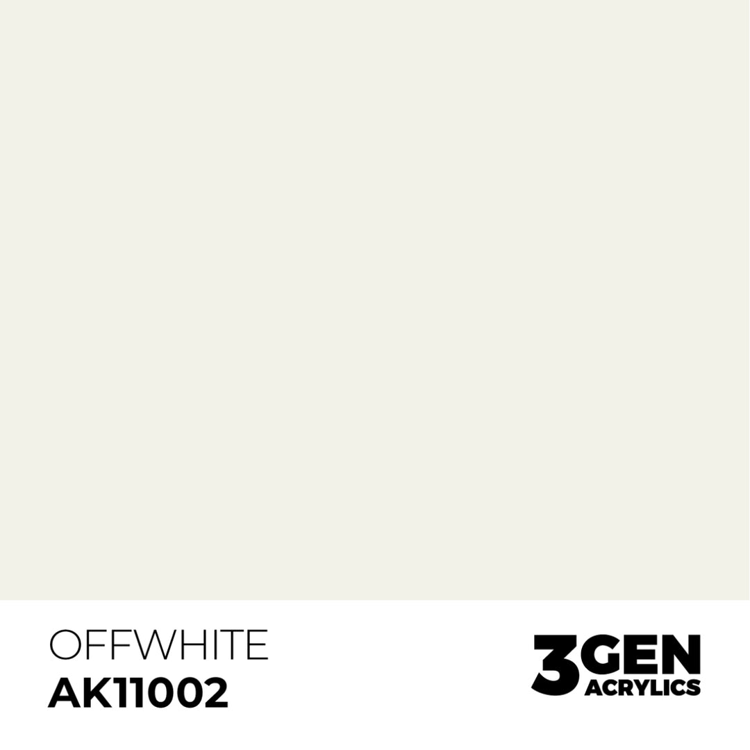 3GEN Acrylics: Offwhite (AK Interactive) (AK11002)