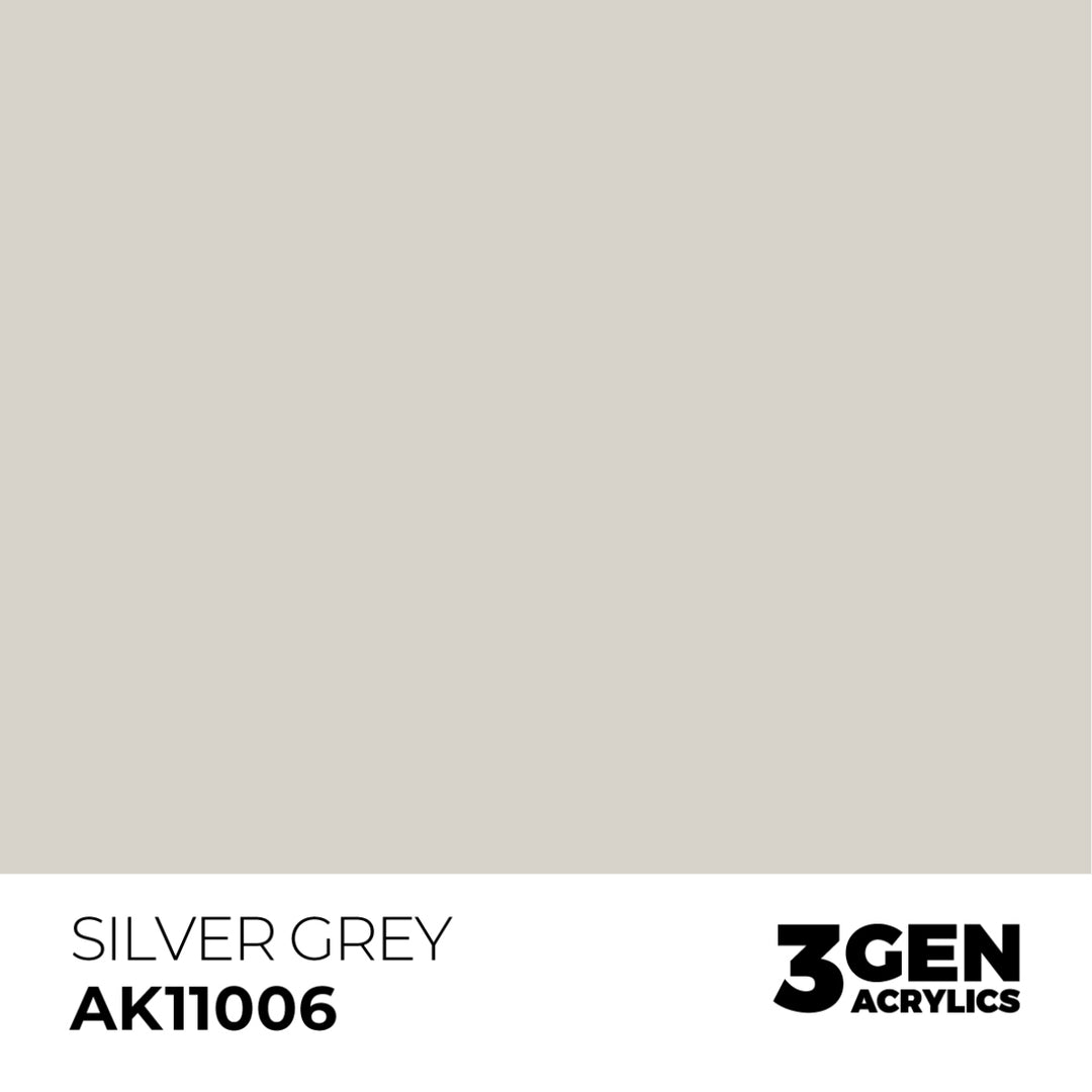 3GEN Acrylics: Silver Grey (AK Interactive) (AK11006)