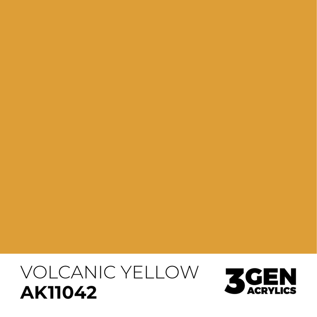 3GEN Acrylics: Volcanic Yellow (AK Interactive) (AK11042)
