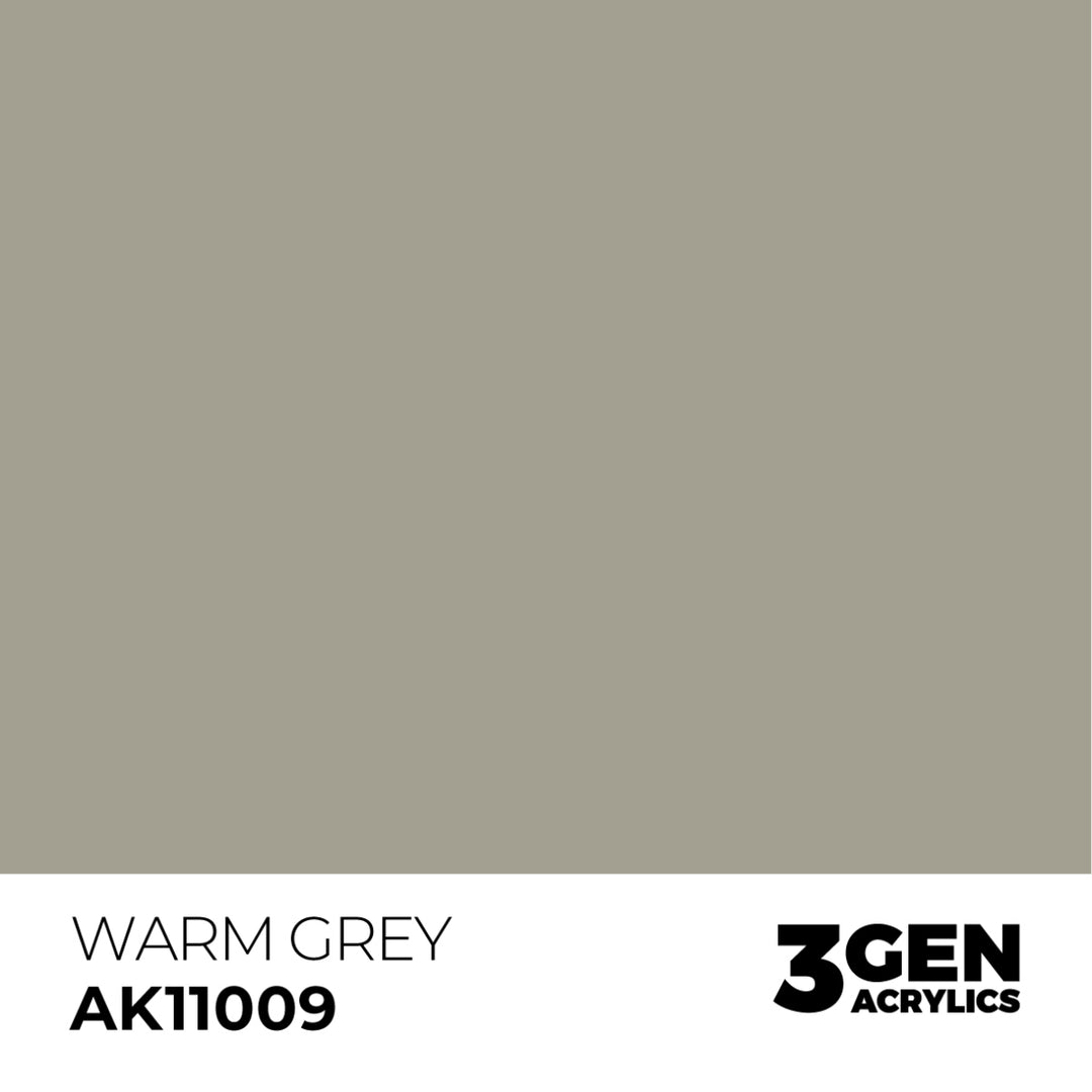 3GEN Acrylics: Warm Grey (AK Interactive) (AK11009)