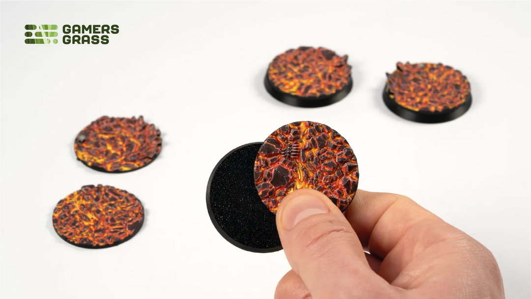 GamersGrass Molten Lava - Round 40mm (x5)