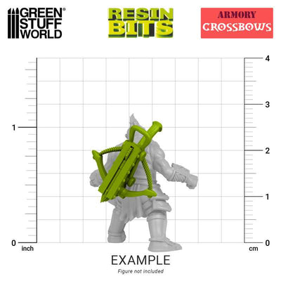 3D printed set - Dwarf Crossbows (Green Stuff World)