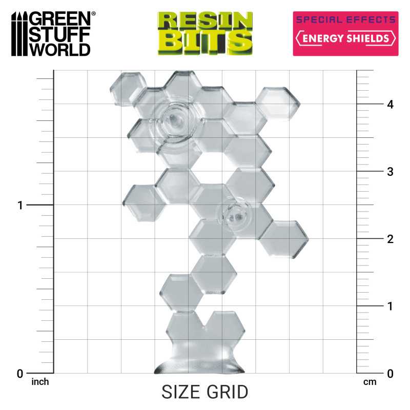 3D printed set - Energy Shields (Green Stuff World)