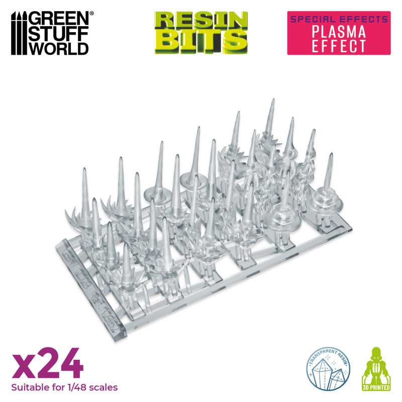 3D printed set - Plasma Effect (Green Stuff World)