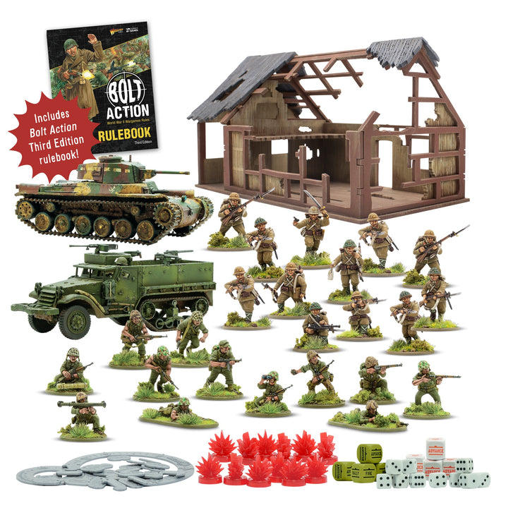 Bolt Action: Starter Set – Island Assault! (Third Edition)