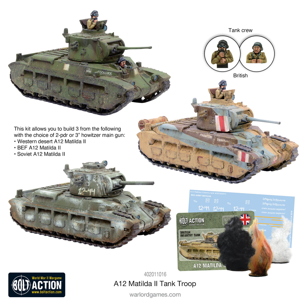 Bolt Action: Matilda II troop