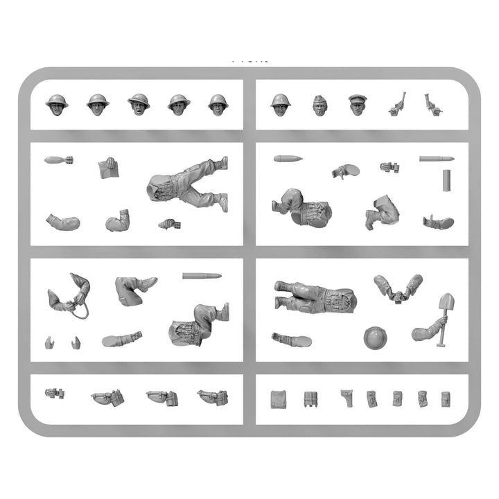 Bolt Action: British 6-pounder anti-tank gun (plastic)