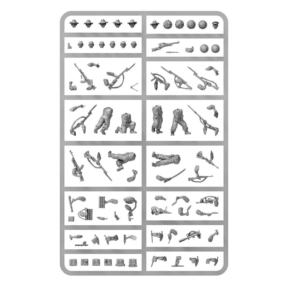 Bolt Action: Gurkha Infantry Platoon