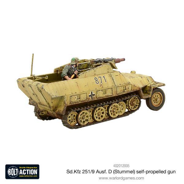 Bolt Action: Sd.Kfz 251/9 Ausf D (Stummel) half-track