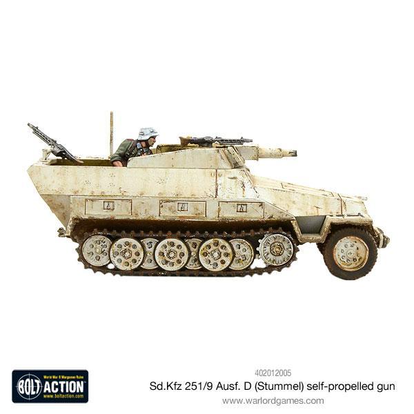 Bolt Action: Sd.Kfz 251/9 Ausf D (Stummel) half-track