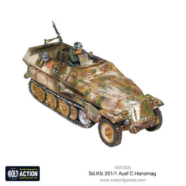 Bolt Action: Sd.Kfz 251 C Hanomag