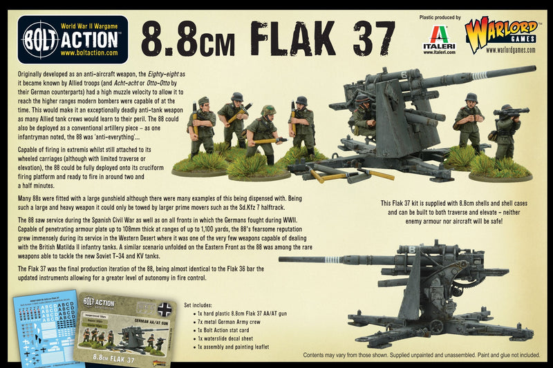 Bolt Action: Flak 37 8.8cm