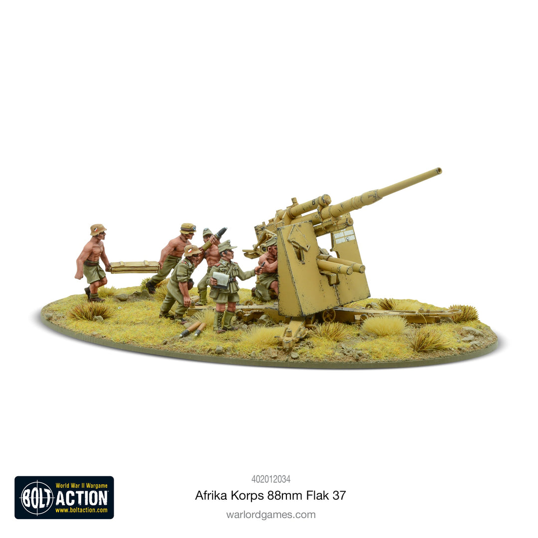 Bolt Action: Afrika Korps 8.8cm Flak 37