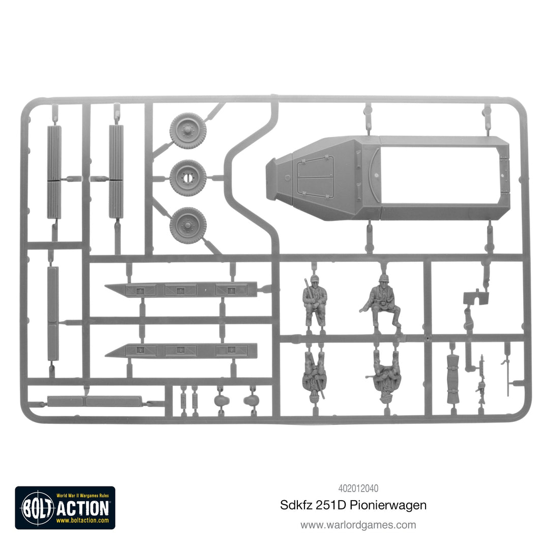 Bolt Action: Sd.Kfz 251/7 D Pionierwagen