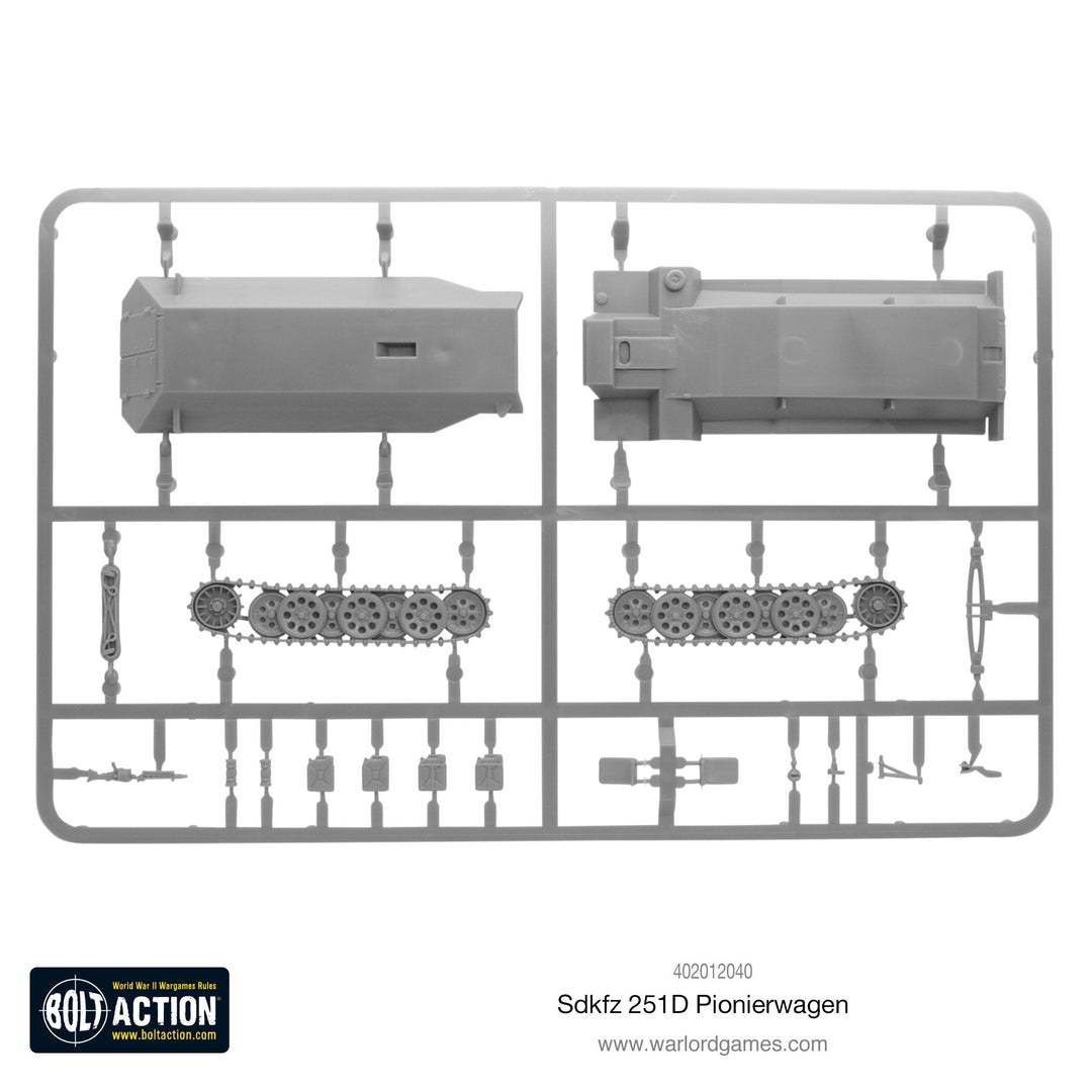 Bolt Action: Sd.Kfz 251/7 D Pionierwagen