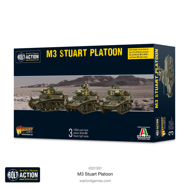 Bolt Action: M3 Stuart Platoon