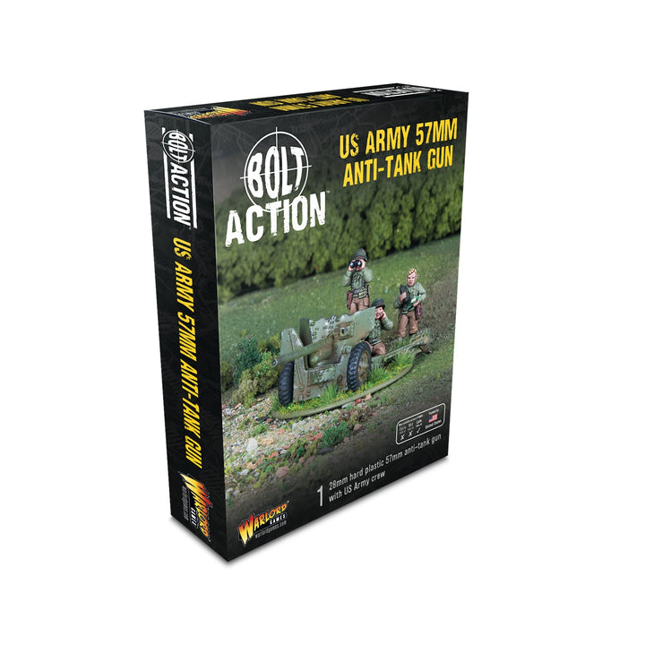 Bolt Action: US 57mm anti-tank gun (plastic)