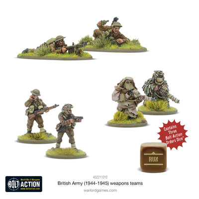 Bolt Action: British Army (1944-45) Weapons Teams