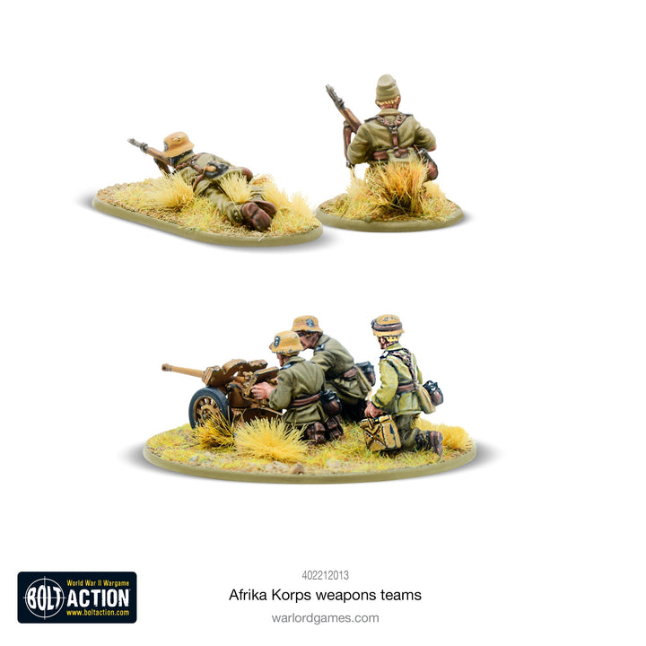 Bolt Action: Afrika Korps weapons teams