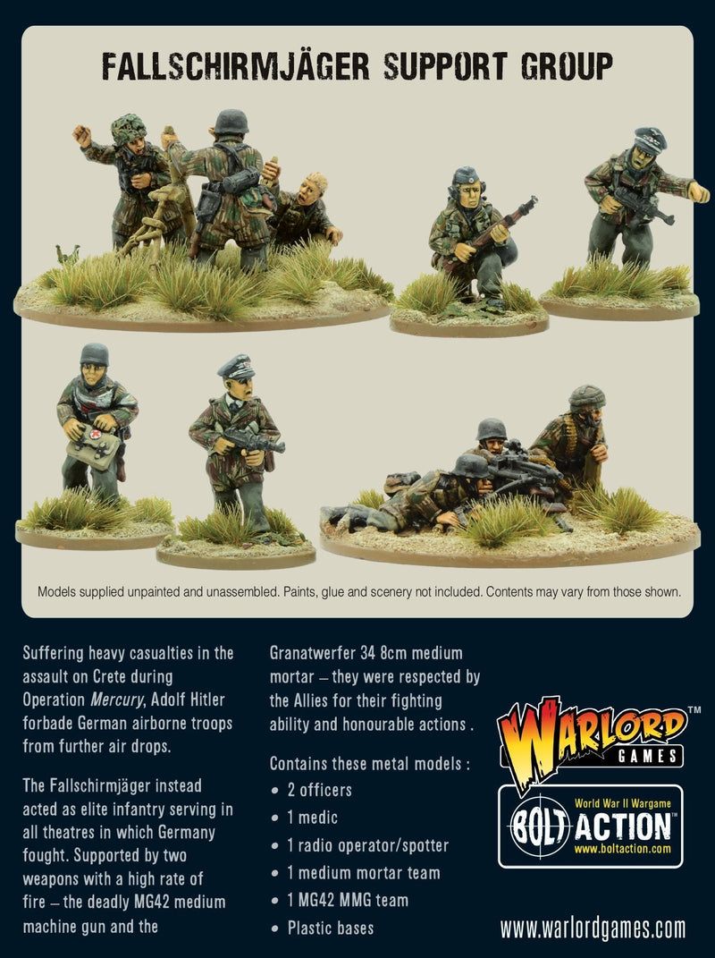 Bolt Action: Fallschirmjager support group