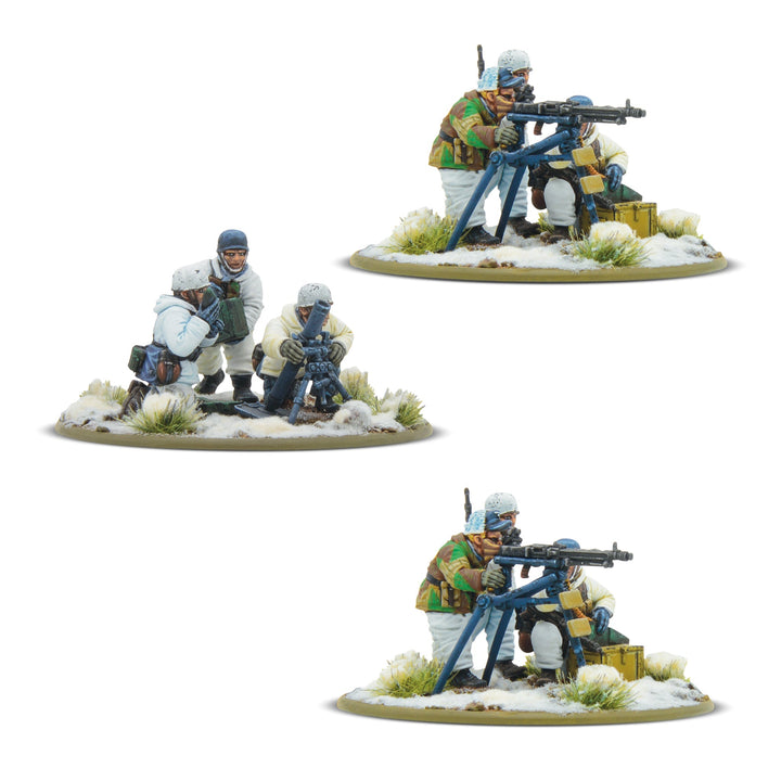 Bolt Action: Winter Fallschirmjäger Heavy Weapons Platoon