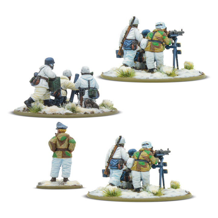 Bolt Action: Winter Fallschirmjäger Heavy Weapons Platoon