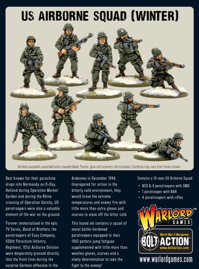 Bolt Action: US Airborne Squad (Winter)