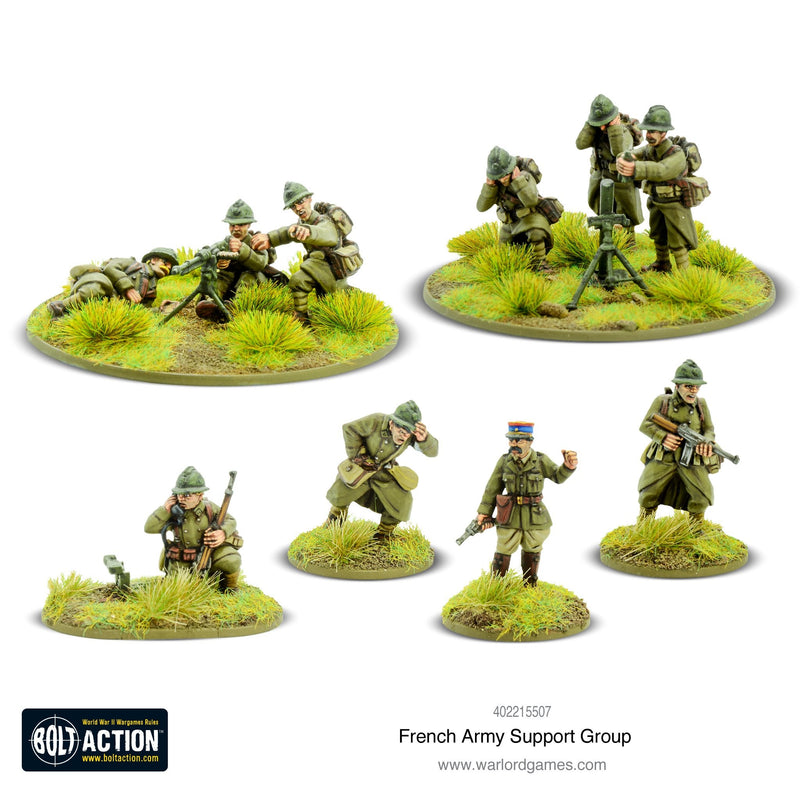 Bolt Action: French Army support group