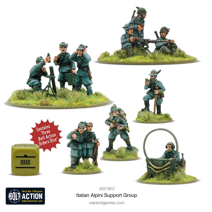 Bolt Action: Italian Alpini Support Group