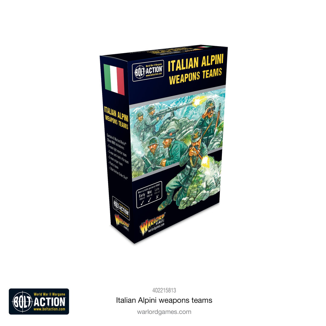 Bolt Action: Italian Alpini Weapons Teams