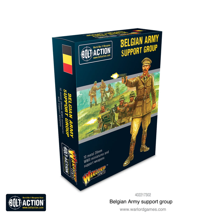 Bolt Action: Belgian Army support group