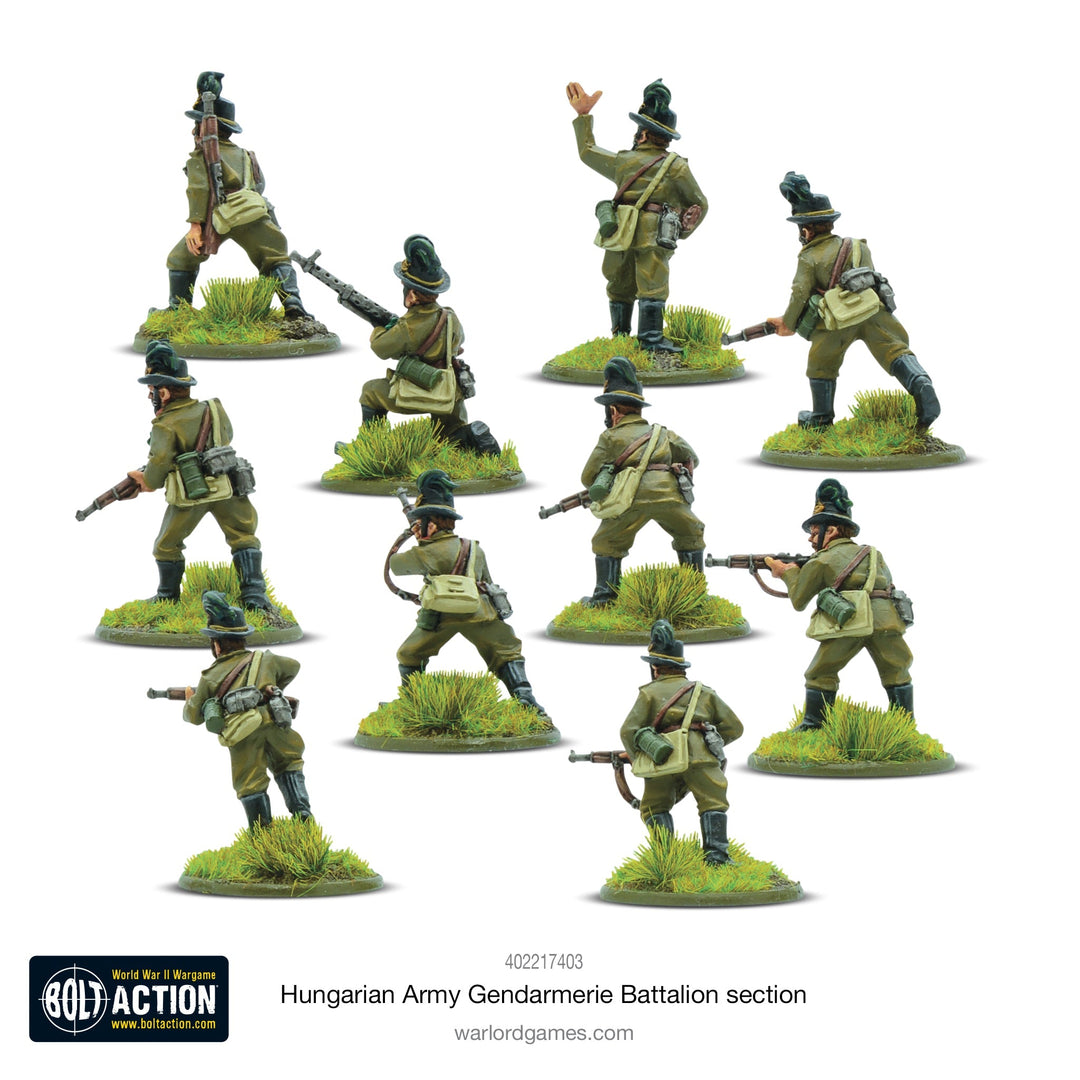 Bolt Action: Hungarian Army Gendarmerie Battalion Section