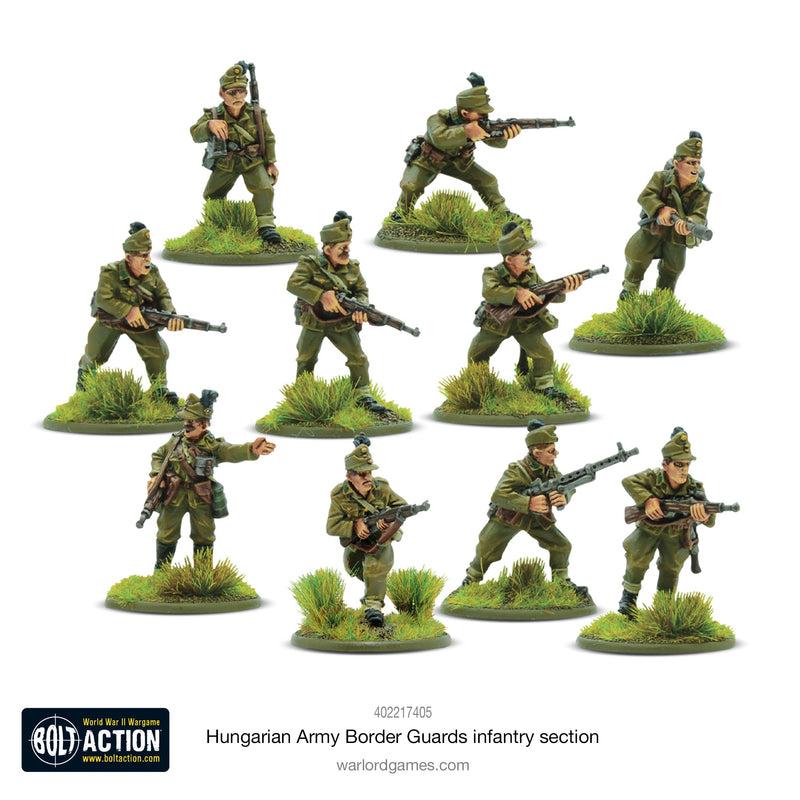 Bolt Action: Hungarian Army Border Guards Infantry Section