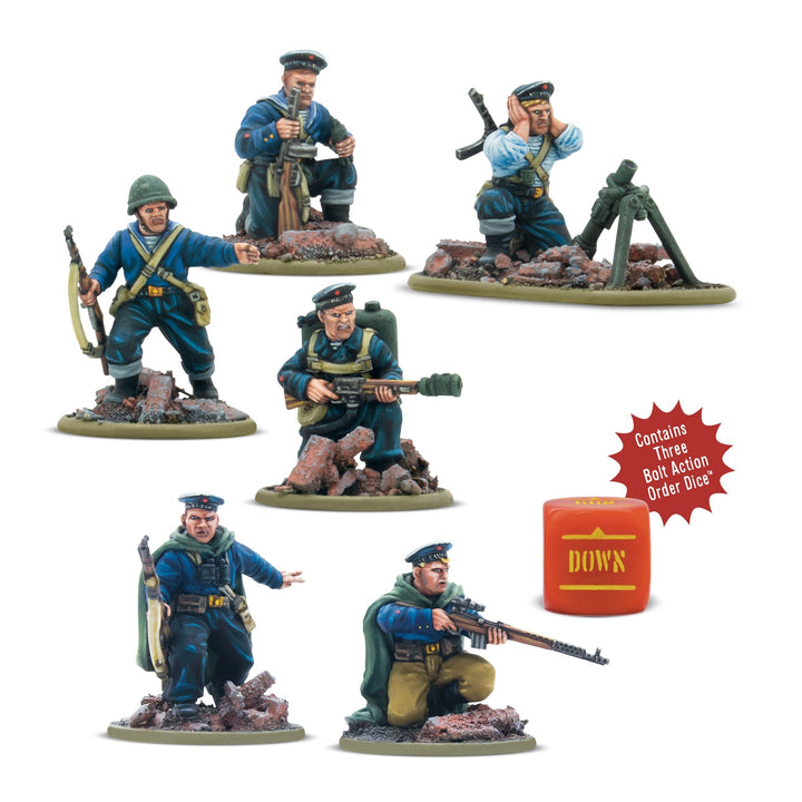 Bolt Action: Soviet Naval Brigade Weapon Teams