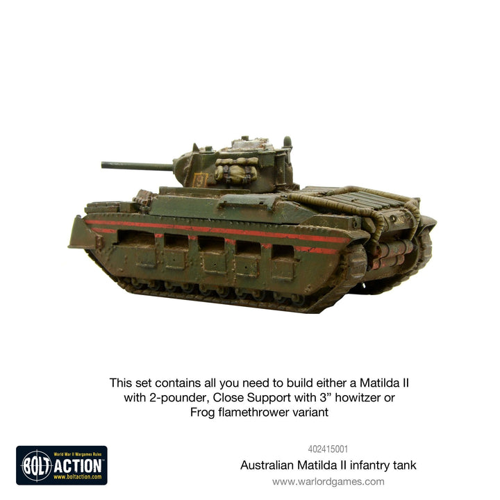 Bolt Action: Australian Matilda II infantry tank